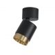 Spot LED aplicat SPECTRE 10W negru/alama