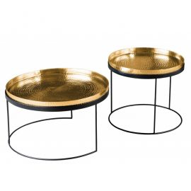 Masute Living - Set de 2 masute design industrial Elements