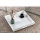 Masute Living - Set de 2 masute design industrial Elements alb