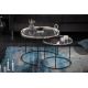 Masute Living - Set de 2 masute design industrial Elements Oriental