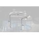 Masute Living - Set de 2 masute design industrial Elements Oriental