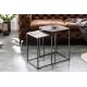 Masute Living - Set de 2 masute design industrial Elements