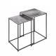 Set de 2 masute design industrial Elements