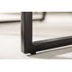 Masute Living - Set de 2 masute design industrial Elements Long Sheesham