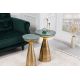 Masute Living - Masuta design industrial Elements 30cm, verde / auriu