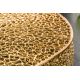 Masute Living - Masuta cu aspect deosebit Leaf 80cm, auriu