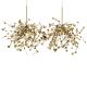 Pendule, Lustre suspendate - Lustra moderna design deosebit Monede 2 aurii