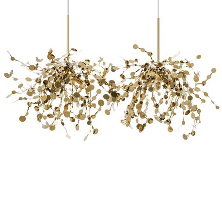 Pendule, Lustre suspendate - Lustra moderna design deosebit Monede 2 aurii
