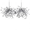 Lustra moderna design deosebit Monede 2 crom