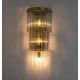 Aplice, corpuri de iluminat pentru pereti - Aplica de perete design decorativ Cascada auriu