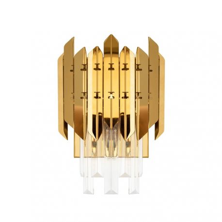 Aplice, corpuri de iluminat pentru pereti - Aplica de perete design modern MAJESTIK WL auriu