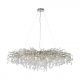 Candelabre, Lustre - Lustra suspendata design magnific ICICLE crom, 75x150cm