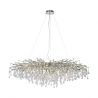 Lustra suspendata design magnific ICICLE crom, 75x150cm