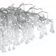 Candelabre, Lustre - Lustra suspendata design magnific ICICLE crom, 75x150cm