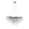 Lustra suspendata design magnific ICICLE crom, 50x100cm