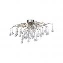 Lustra aplicata design magnific ICICLE crom, 30x60cm