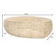 Masute Living - Masuta cu aspect deosebit Leaf 120cm, auriu