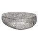 Masute Living - Masuta cu aspect deosebit Leaf 120cm, argintiu