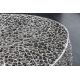 Masute Living - Masuta cu aspect deosebit Leaf 120cm, argintiu