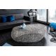 Masute Living - Masuta cu aspect deosebit Leaf 120cm, argintiu
