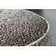 Masute Living - Masuta cu aspect deosebit Leaf 80cm, argintiu