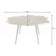 Masute Living - Masuta cu aspect deosebit Ginkgo Leafs 95cm, auriu
