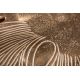Masute Living - Masuta cu aspect deosebit Leaf 57cm, auriu