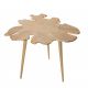 Masute Living - Masuta cu aspect deosebit Leaf 57cm, auriu