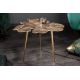 Masute Living - Masuta cu aspect deosebit Leaf 57cm, auriu