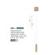 Pendule, Lustre suspendate - Pendul LED design modern minimalist DOC alama