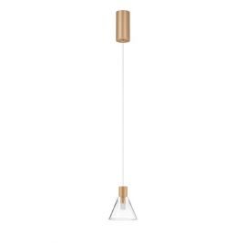 Pendule, Lustre suspendate - Pendul LED design modern minimalist DOC auriu
