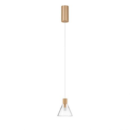 Pendule, Lustre suspendate - Pendul LED design modern minimalist DOC auriu