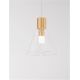 Pendule, Lustre suspendate - Pendul LED design modern minimalist DOC auriu