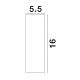 Plafoniere cu spoturi, Spoturi aplicate - Spot LED aplicat design minimalist DOC 10W negru