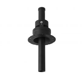 Spoturi tavan fals - Spot LED incastrabil tavan ajustabil OVO negru