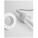 Spoturi tavan fals - Spot LED incastrabil tavan ajustabil OVO alb