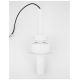 Spoturi tavan fals - Spot LED incastrabil tavan ajustabil OVO alb