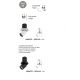 Spoturi tavan fals - Spot LED incastrabil tavan ajustabil NARUTO negru