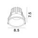 Spoturi tavan fals - Spot LED incastrabil tavan fals / plafon LUELA 3000K alb