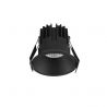 Spot LED incastrabil tavan fals / plafon LUELA 3000K negru