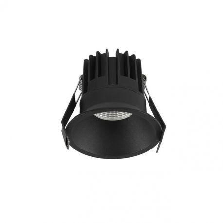Spoturi tavan fals - Spot LED incastrabil tavan fals / plafon LUELA 2700K negru