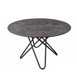 Masa rotunda design modern Circular 120cm, antracit