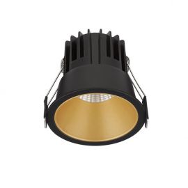 Spoturi tavan fals - Spot LED incastrabil tavan fals / plafon LUELA 3000K negru/auriu