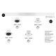 Spoturi - Spot LED incastrabil iluminat exterior IP67 BRADY 10W alb/negru