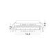 Spoturi tavan fals - Spot LED incastrabil tavan fals / plafon AKIRA 11W