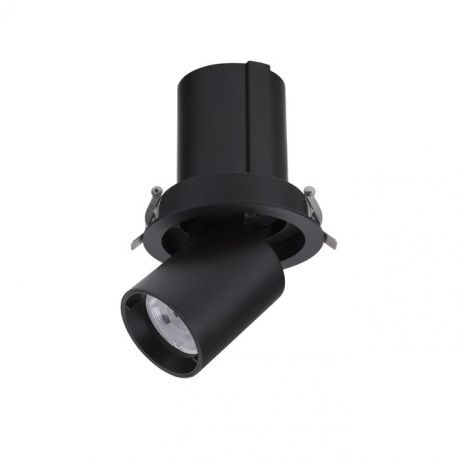 Spoturi tavan fals - Spot LED incastrabil tavan ajustabil NARUTO negru