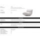 Fotolii - Fotoliu pivotant design elegant LUX Relax Outdoor, Mauritius grey