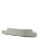 Canapele - Canapea design elegant LUX Taraval, Reve grey
