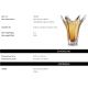 Vaze - Vaza, Vas decorativ design LUX Sutter, galben