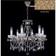 Lustre Cristal Bohemia - Candelabru Cristal Bohemia Exclusive 6 brate Chandelier CR